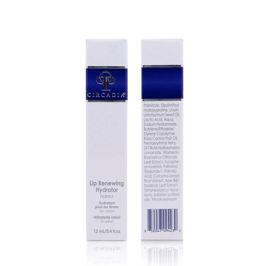 Collagen and Hyaluronic Acid Lip Balm | Circadia- Lip Renewing Hydrator Naked