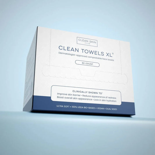 Clean Towels XL 50 Ct | Clean Skin Club image 0