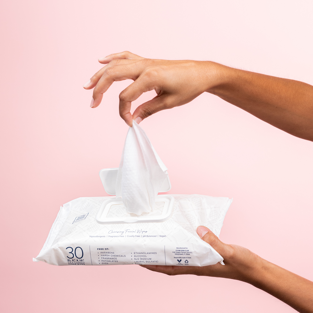 Clean Wipes 30 Ct | Clean Skin Club image 1
